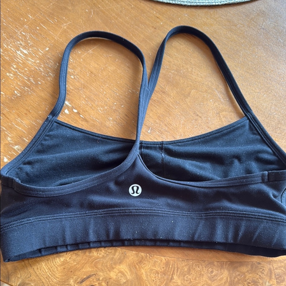 lululemon athletica energy Black Sports Bra